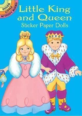 Little King and Queen Sticker Paper Dolls (Dover Little Activity Books Paper Do