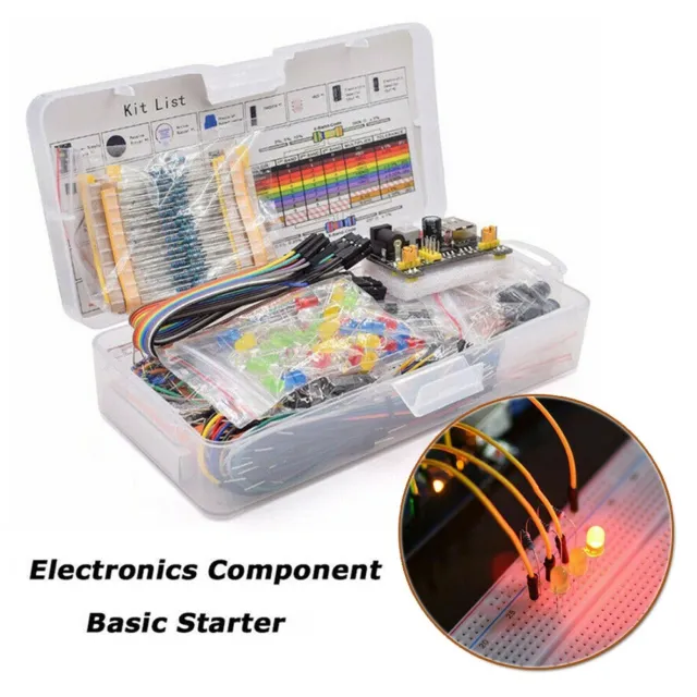 Kit de composants convient pour Arduino 1 lot 830 cable de tableau de pain ��le