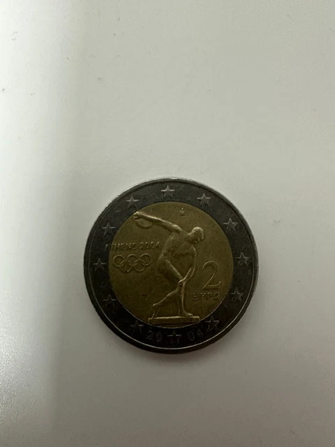 Greece 2 Euro, 2004, 2004 Olympics