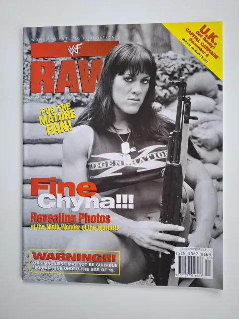 1998 October Raw Magazine Chyna Dx Degeneration X Poster Wrestling