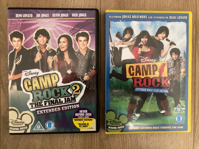 CAMP ROCK 1 And 2 - The Extended Editions DVD Demi Lovato, Jonas ...