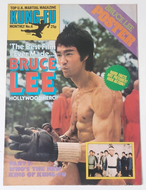 1 POSTER DE Magazine Bruce Lee Kung-Fu Monthly N°13 1975 EUR 12,00