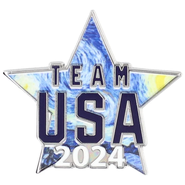 TEAM USA PARIS 2024 Summer Olympics Cafe Lapel Pin 14.99 PicClick