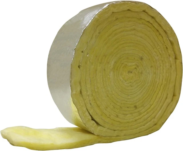 Frost King Foil Backed Fiberglass Pipe Wrap, 3"X1"X25'