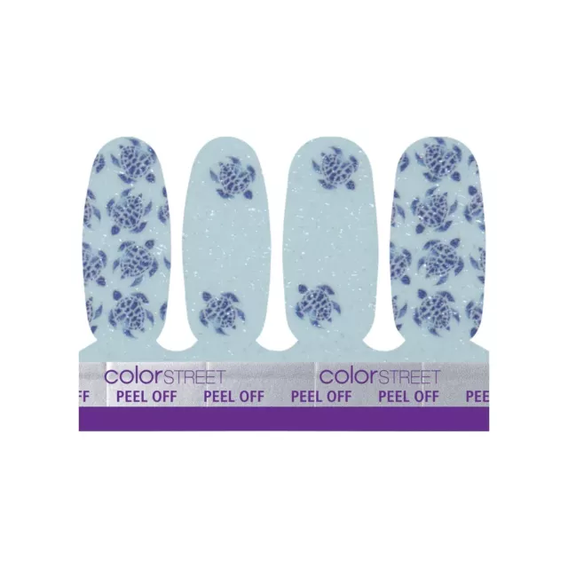 NEW & SEALED Color Street Nail Polish Strips ~ HONU ~ ACCENT NAIL 4 PK ...