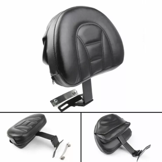 Imbottitura posteriore regolabile per Heritage Softail FLST Black AH