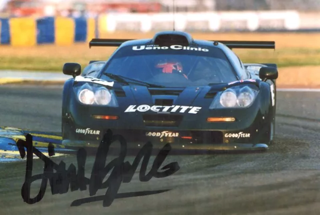 Rinaldo Capello & Emanuele Pirro McLaren F1 GTR 24h Le Mans 1998 Top Foto 10x15