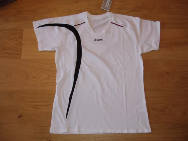 NEU: Damen Sport-Shirt Volleyball Trikot von JAKO in Gr. 42/44 Match weiß