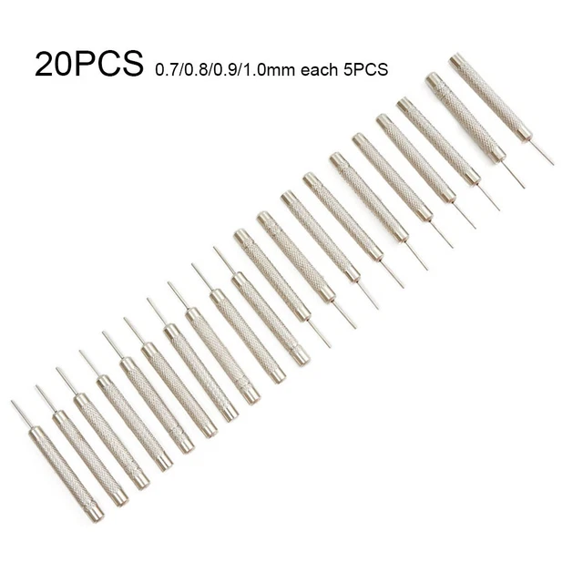 Essential 20 pz set spille deriva tubo punzone armaiolo ditale per esigenze di pulizia