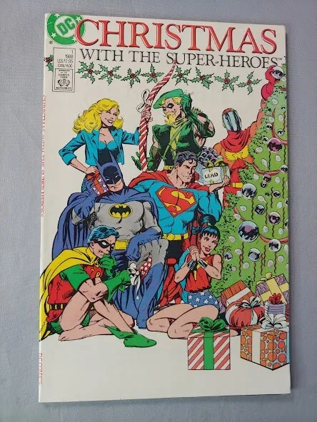 DC Comics #1 Christmas with the Super Heroes 1988 VF+