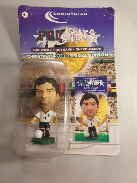 Corinthian Football Figure Luis Figo Pro Stars Special Edition - Portugal - 146