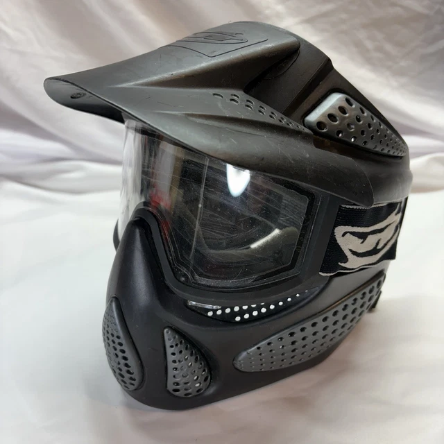 Masque Paintball Intégral Scott USA Pursuit – Noir, Visière, NEUF (vintage)
