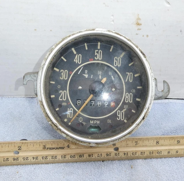 VINTAGE VW BEETLE Bug Speedometer Gauge Cluster VDO Germany 113957023E