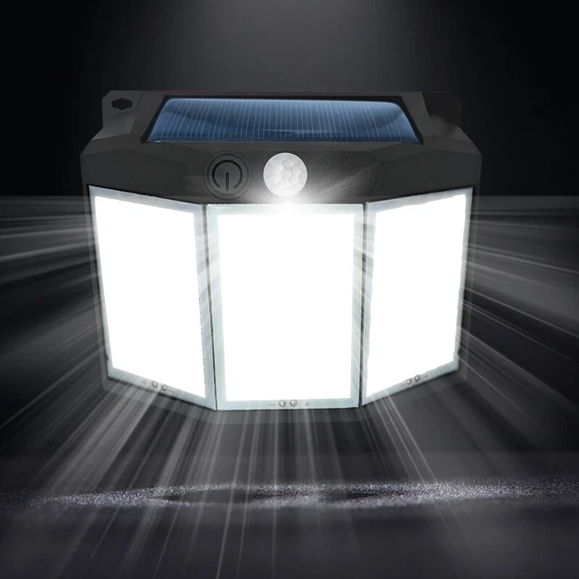 Waterproof 432 LED Solar Power Light PIR Motion Sensor Outdoor Wall Lamp Garden
