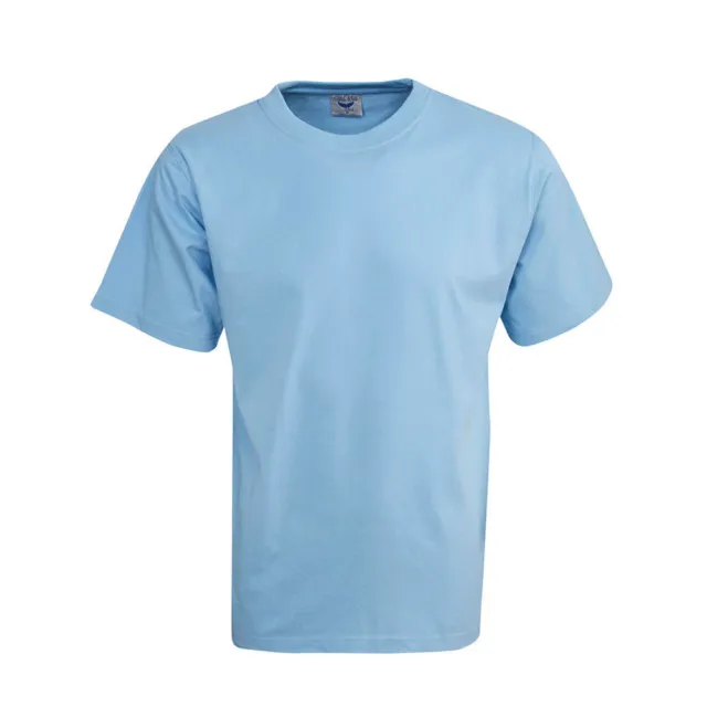 NEW Premium 100% Cotton Kids Australian Made Plain T-Shirt 4 colours