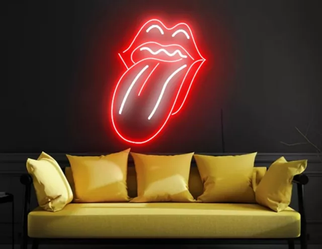 Tongue LOGO Neon Personalized Custom Made Customize Display LED Light Neon Sign