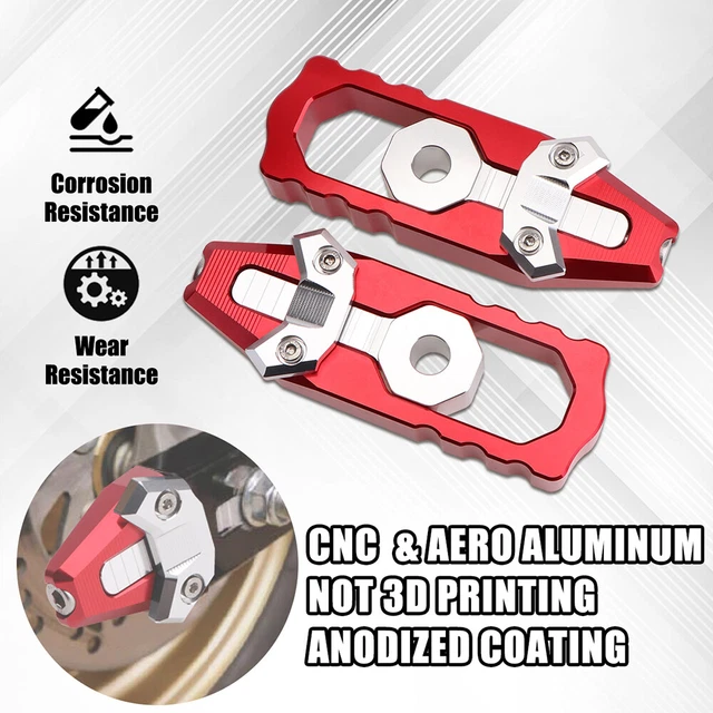 swingarm tensioner chain adjuster FOR HONDA GROM 2014-2022 CNC  aluminum  RED