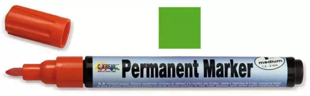 KREUL Permanentmarker medium Hellgrün 1,5-3 mm