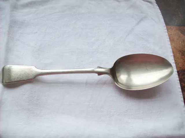 Large Silver Plated Spoon William Page & Co Birmingham Late 1800’S 2