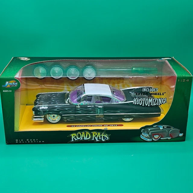 ミニカー Road Rats 59' Chevy El Camino & Cadillac Jada Toys ROAD RATS '59 Chevy El Camino Die-cast Car 1:64