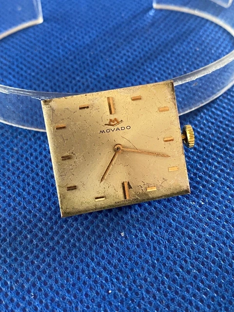 Originale MOVADO calibro 205 & QUADRANTE (1c/6976)