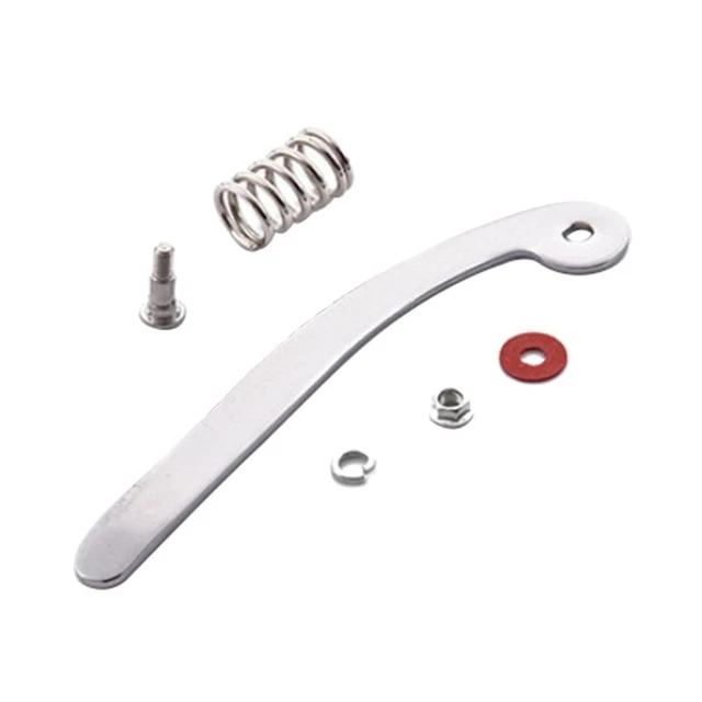 Tremolo Vibrato Bridge Tailpiece Parts Crank Handle for   Guitar Silver