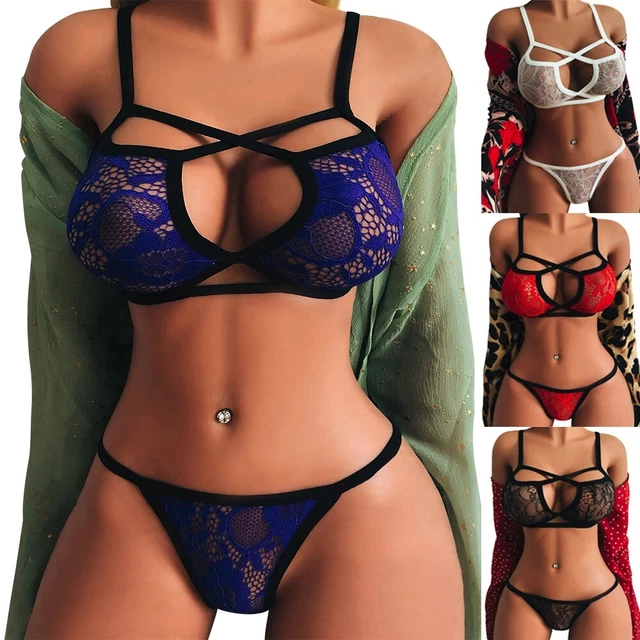 Slip mutande biancheria intima lingerie set 2 pezzi ️ biancheria da notte quotidiana elasticizzata