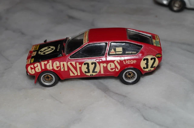 ALFA GTV 2000 24h SPA 1976 ANDRUET DINI KIT GRAND PRIX MODELS BELLE REALISATION