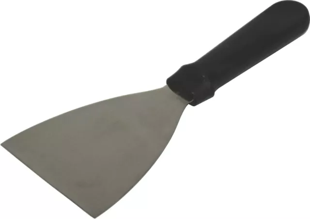 Scraper Grill Steel with Handle Size 25cm Grill Scraper Food Turner Catering