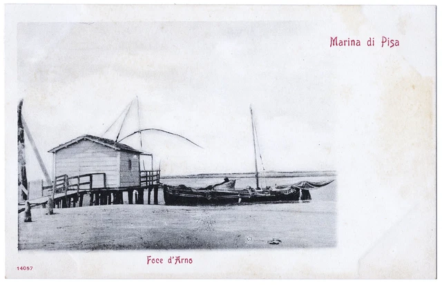 Toscana - Marina Di Pisa - Foce D'arno - F.p. Non Viaggiata - 1900