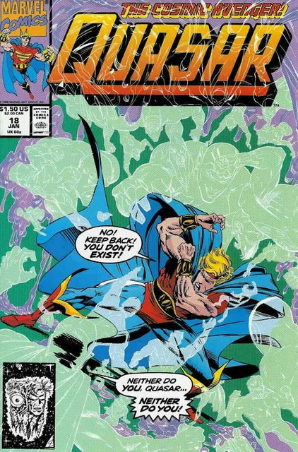 Quasar #18 VF; Marvel | Mark Gruenwald - we combine shipping