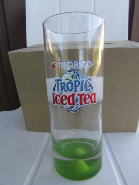 lot de 6 verres à jus de fruits Tropico Ice Tea neufs sans leur carton d'origine