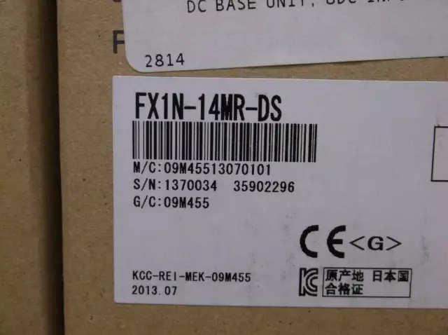 one New Mitsubishi FX1N-14MR-DS FX1N14MRDS programmable controller