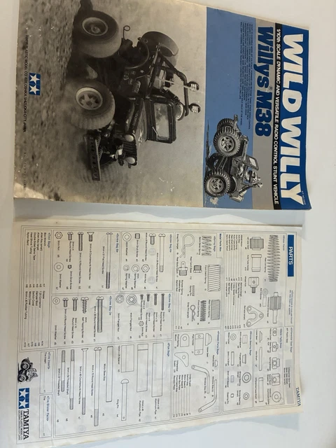 Tamiya Wild Willy M38 - 1/10 ème - Tout Terrain Radiocommandé électrique - Reconditionné