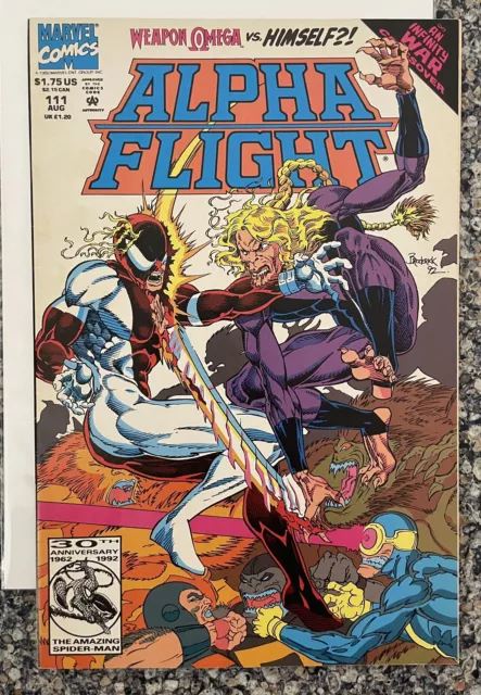 Alpha Flight Vol. 1 #111 (Marvel, 1992)- Combined Shipping