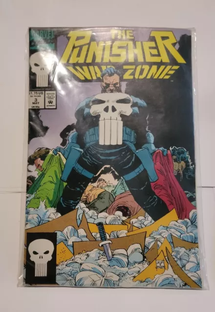 The Punisher War Zone # 3 #3 1992 Marvel Comics Comic Book