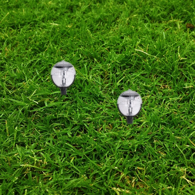 2 PCS Solar Panel Lights Garden Light LED Solar Lights Outdoor 6