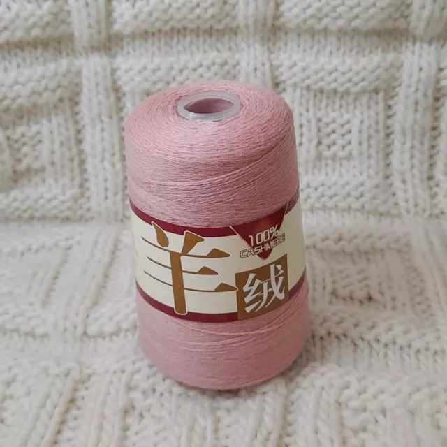 Sale 1x100g Cone Soft Pure Cashmere Hand-Knit Crochet Yarn Wool Wrap Shawl 32