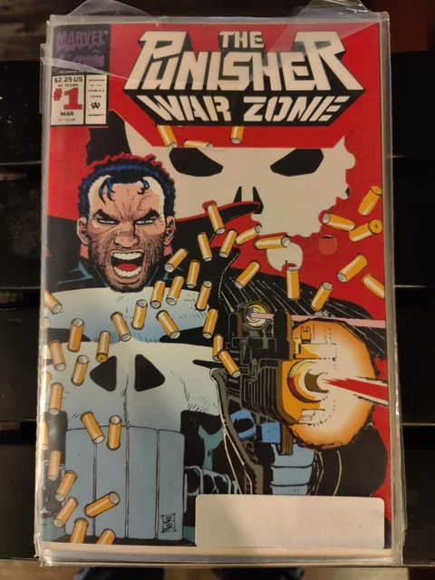 The Punisher: War Zone #1, Vol. 1 (1992-1995) Marvel Comics, High Grade,Die Cut