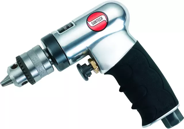 Suntech Sm7283 1/4" Mini Air Drill, Silver