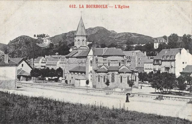 Cpa 63 La Bourboule Eglise