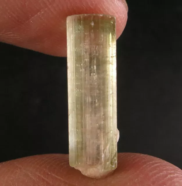 8 Carat Well Terminated Bi Color Watermelon Tourmaline Crystal @ Afghanistan