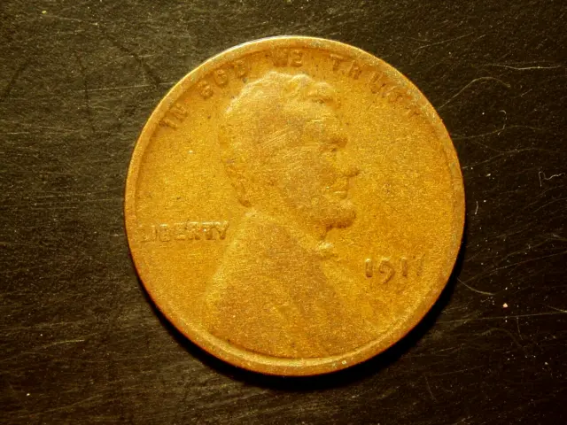 1911-D  Lincoln Wheat Cent #3
