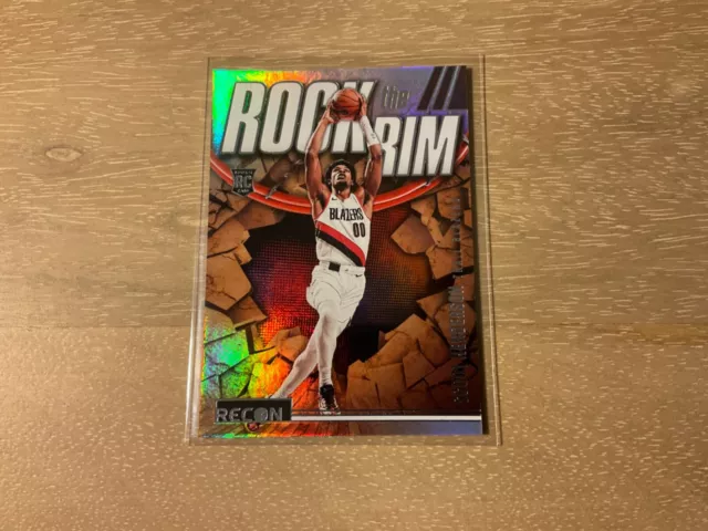 Scoot Henderson Signed "welcome To Portland 2023 Leaf Basketball Card # Wtpo-sh1