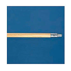 60" Metal-Tip Threaded End Hardwood Broom Handle - BWK136 United Stationers