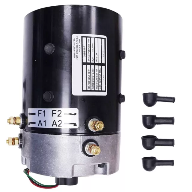 New 48 Volt E-Merge Electric Drive Motor ZQS48-3.8-T for 2007-UP Tomberlin Golf