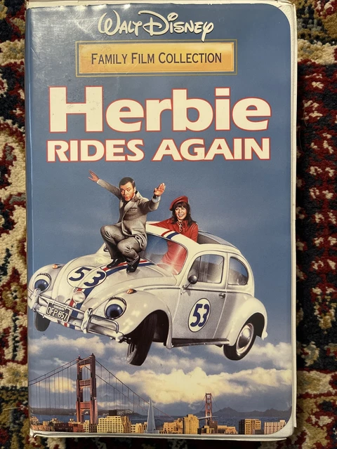 HERBIE RIDES AGAIN. Walt Disney. VHS 1996. EUR 11,41 - PicClick IT