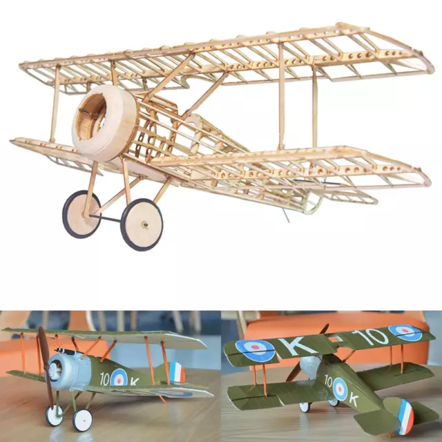 Sopwith Camel, Slow Flyer Baukasten, RC Flugzeug Bausatz, Holzbaukasten Flugzeug