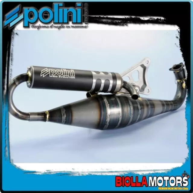 200.0288 Marmitta Scarico Polini Big Evo 70Cc Yamaha Aerox 50 2T H2O (Twd)