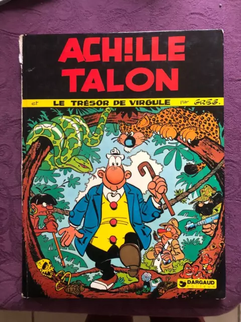 achille talon et le tresor de virgule